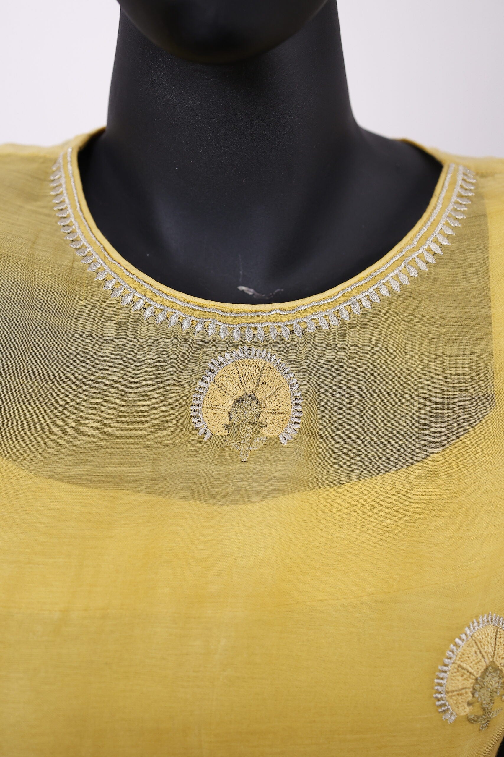 Mustard Sleeveless Outfit