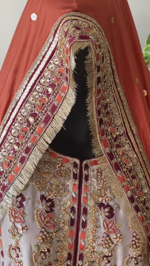 Regal Ember – Handcrafted Formal Ensemble